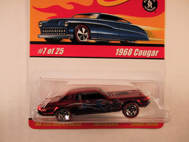 Hot Wheels Classics, Series 1, #07 1968 Cougar, Red