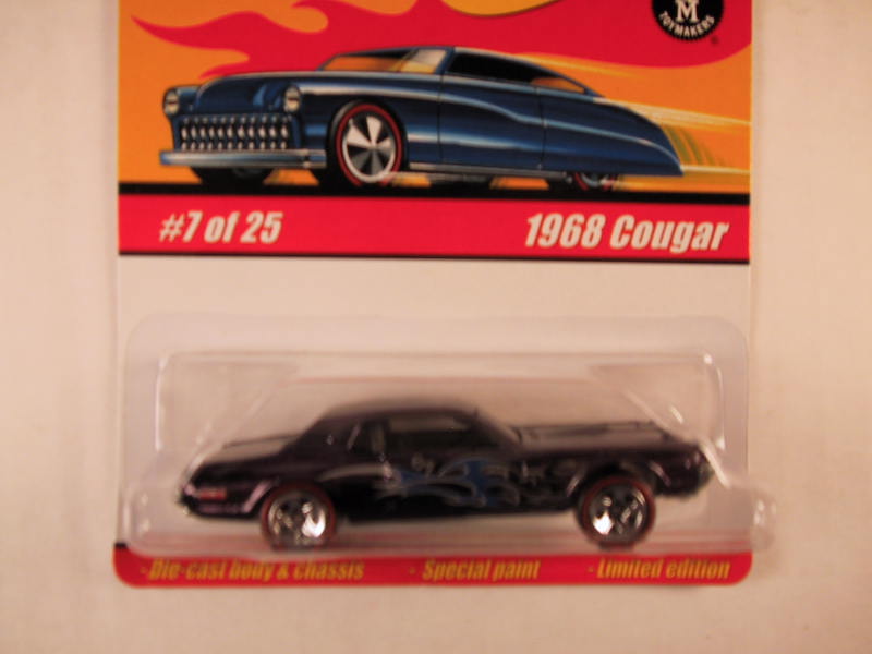 Hot Wheels Classics, Series 1, #07 1968 Cougar, Dark Purple