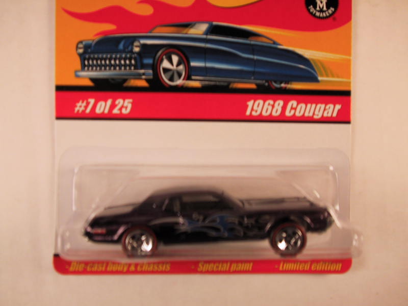 Hot Wheels Classics, Series 1, #07 1968 Cougar, Dark Purple