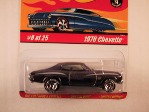 Hot Wheels Classics, Series 1, #08 1970 Chevelle, Black