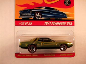 Hot Wheels Classics, Series 1, #10 1971 Plymouth GTX, Antifreeze