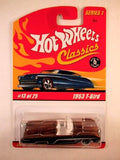 Hot Wheels Classics, Series 1, #13 1963 T-Bird, Gold