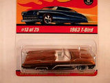 Hot Wheels Classics, Series 1, #13 1963 T-Bird, Gold