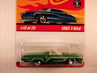 Hot Wheels Classics, Series 1, #13 1963 T-Bird, Green