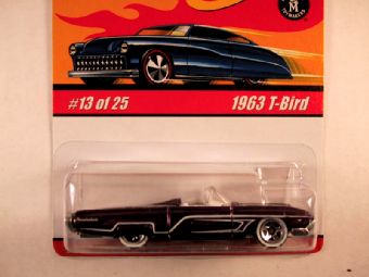 Hot Wheels Classics, Series 1, #13 1963 T-Bird, Black