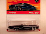 Hot Wheels Classics, Series 1, #13 1963 T-Bird, Black