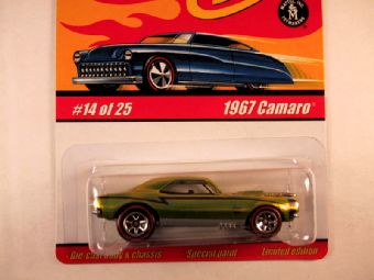 Hot Wheels Classics, Series 1, #14 1967 Camaro, Antifreeze