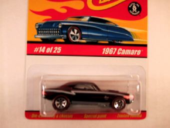 Hot Wheels Classics, Series 1, #14 1967 Camaro, Brown