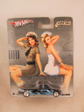 Hot Wheels Nostalgia, Nose Art, Customized C3500, Damaged Card