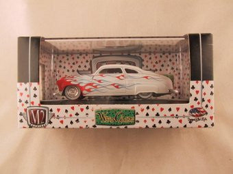 M2 Machines Wild Card Auto-Thentics, Release 02, 1949 Kustom Mercury, White