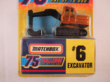 Matchbox 75 Challenge Gold Vehicle, #06 Excavator