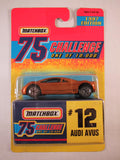 Matchbox 75 Challenge Gold Vehicle, #12 Audi Avus