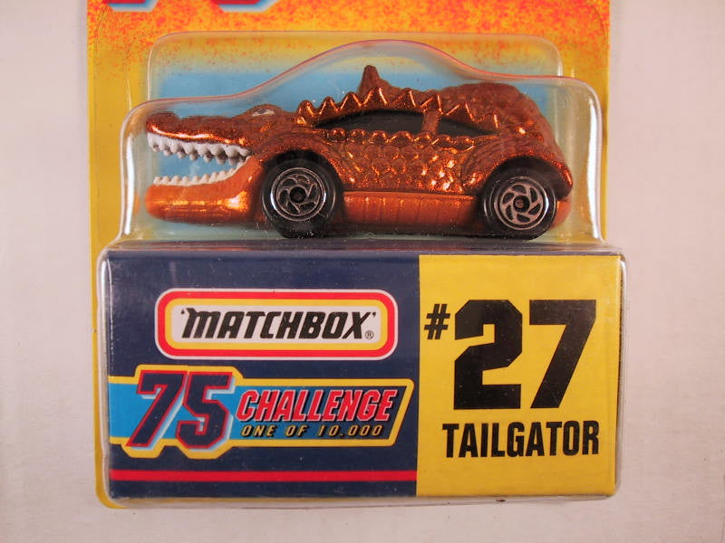 Matchbox 75 Challenge Gold Vehicle, #27 Tailgator