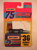 Matchbox 75 Challenge Gold Vehicle, #36 Garbage Truck