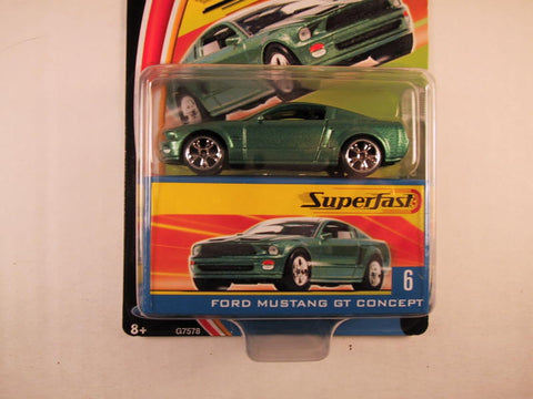 Matchbox Superfast 2004, #06 Ford Mustang GT Concept