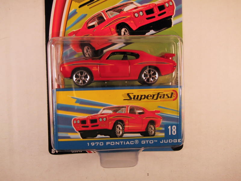 Matchbox Superfast 2004 18 1970 Pontiac GTO Judge MVE Collectibles