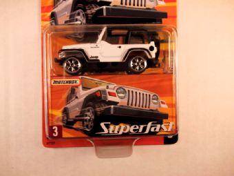Matchbox Superfast 2005 USA, #03 Jeep Wrangler