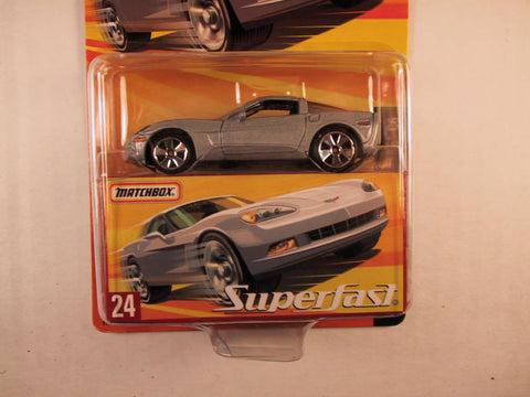 Matchbox Superfast 2005 USA, #24 Chevrolet Corvette C6