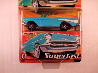 Matchbox Superfast 2005 USA, #61 1957 Chevy Bel Air