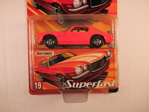 Matchbox Superfast 2005 USA, #19 Chevrolet Camaro Z28