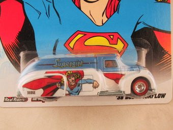 Hot Wheels Nostalgia, DC Comics 2012, '38 Dodge Airflow, Supergirl