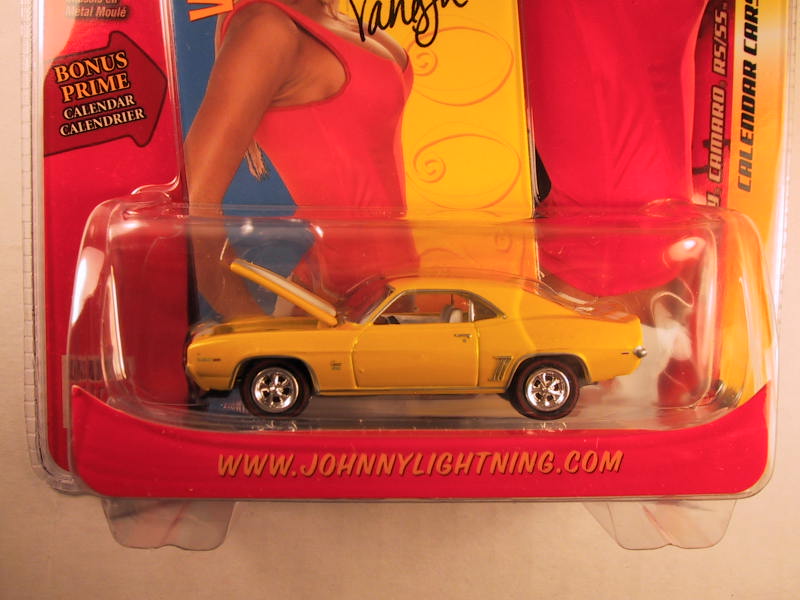 Johnny Lightning Calendar Cars, Vanessa's '69 Chevy Camaro RS/SS