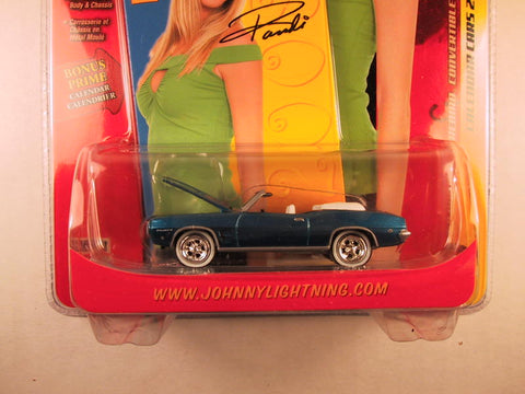 Johnny Lightning Calendar Cars, Randi's '69 Pontiac Firebird Convertible