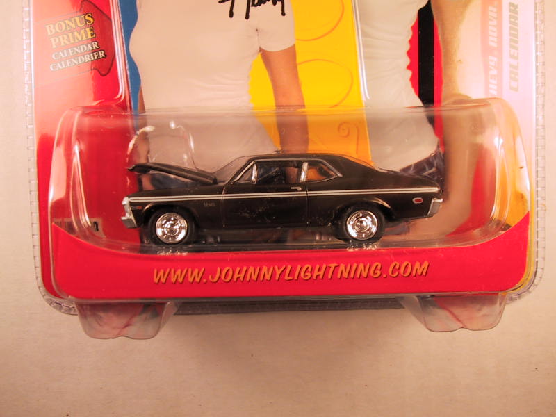 Johnny Lightning Calendar Cars, Heather's '69 Chevy Nova SS