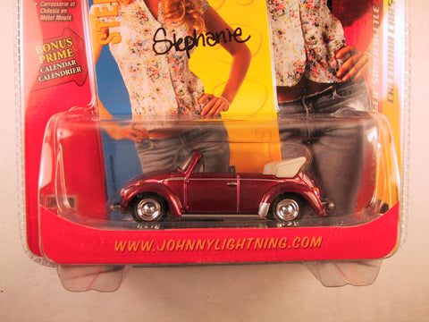 Johnny Lightning Calendar Cars, Stephanie's '75 Volkswagen Super Beetle