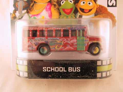 Hot Wheels Retro Entertainment 2013, The Muppets School Bus - Damaged Blister
