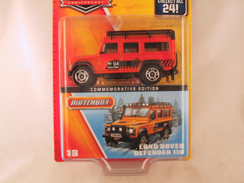 Matchbox 60th Anniversary, #13 Land Rover Defender 110