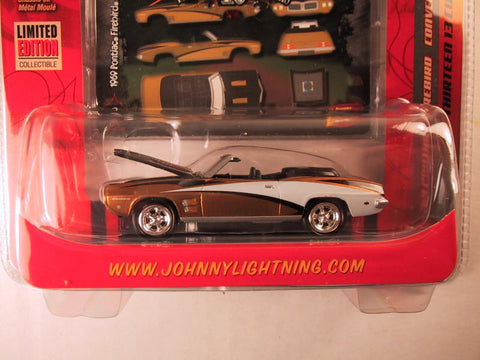 Johnny Lightning, Thirteen 13 Customs, Release 1, '69 Pontiac Firebird Convertible