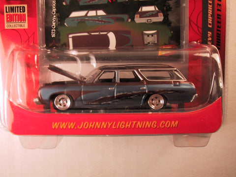Johnny Lightning, Thirteen 13 Customs, Release 1, '73 Chevy Caprice Wagon
