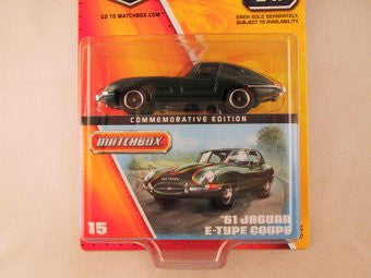 Matchbox 60th Anniversary, #15 '61 Jaguar E-Type Coupe