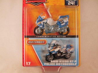 Matchbox 60th Anniversary, #17 BMW R1200 RT-P Police Motorcycle