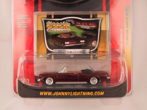 Johnny Lightning Classic Gold, Release 35, '62 Chevy Corvair Monza Convertible