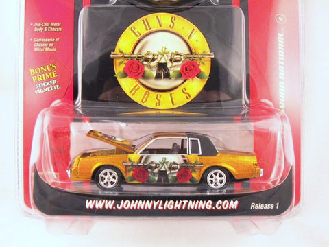 Johnny Lightning Rock Art, '87 Buick Grand National, Guns N Roses