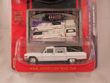 Johnny Lightning, Wicked Wagons, Release 2, 1966 Cadillac Hearse, White