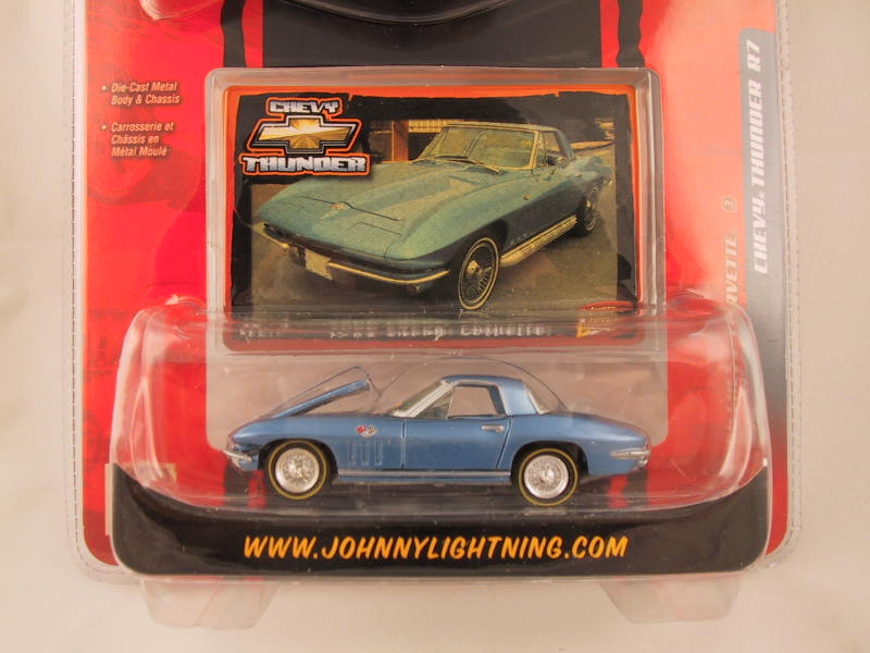 Johnny Lightning Chevy Thunder, Release 7, '66 Chevy Corvette