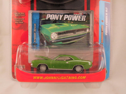 Johnny Lightning, Pony Power, Release 2, '70 Plymouth Barracuda