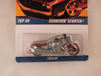 Hot Wheels Since '68 Top 40, Scorchin' Scooter