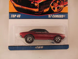 Hot Wheels Since '68 Top 40, '67 Camaro