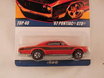 Hot Wheels Since '68 Top 40, '67 Pontiac GTO