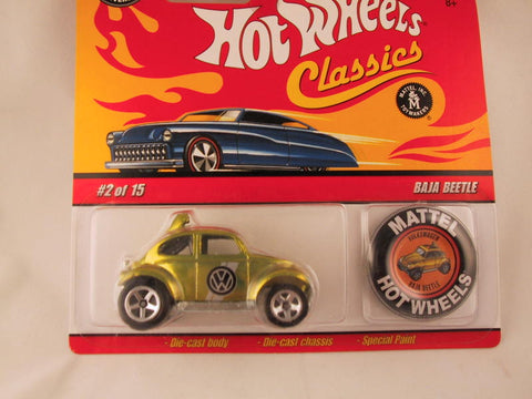 Hot Wheels Classics with Button, Baja Beetle
