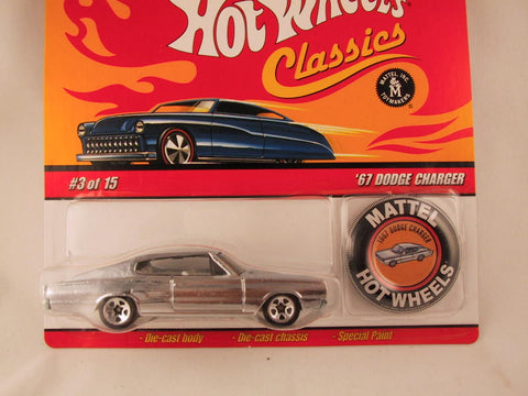 Hot Wheels Classics with Button, '67 Dodge Charger