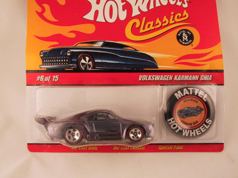 Hot Wheels Classics with Button, Volkswagen Karmann Ghia