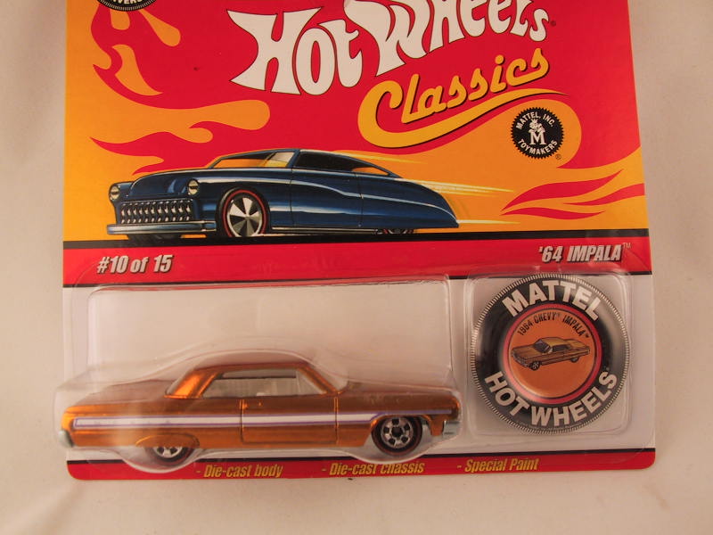 Hot Wheels Classics with Button, '64 Impala