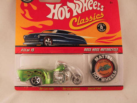 Hot Wheels Classics with Button, Boss Hoss Motorcycle