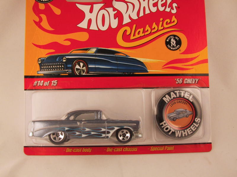Hot Wheels Classics with Button, '56 Chevy