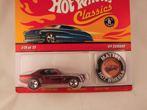 Hot Wheels Classics with Button, '69 Camaro